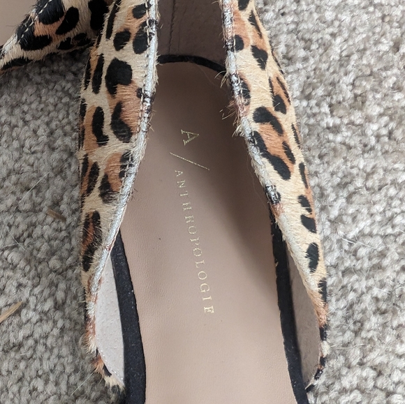 Anthropologie LEOPARD flats - Picture 4 of 5
